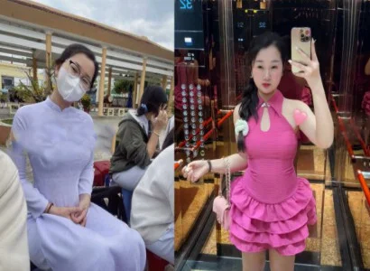 Em học sinh nữ vùng kín không lông đít cực bự bị đụ